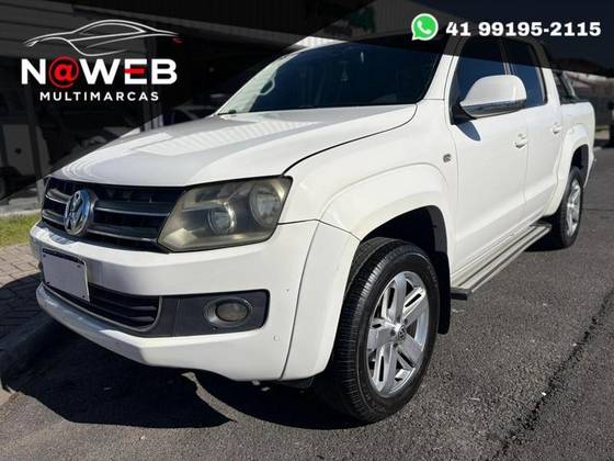 VOLKSWAGEN AMAROK 2.0 HIGHLINE 4X4 CD 16V TURBO INTERCOOLER DIESEL 4P AUTOMÁTICO VOLKSWAGEN AMAROK 2.0 HIGHLINE 4X4 CD 16V TURBO INTERCOOLER DIESEL 4P AUTOMÁTICO